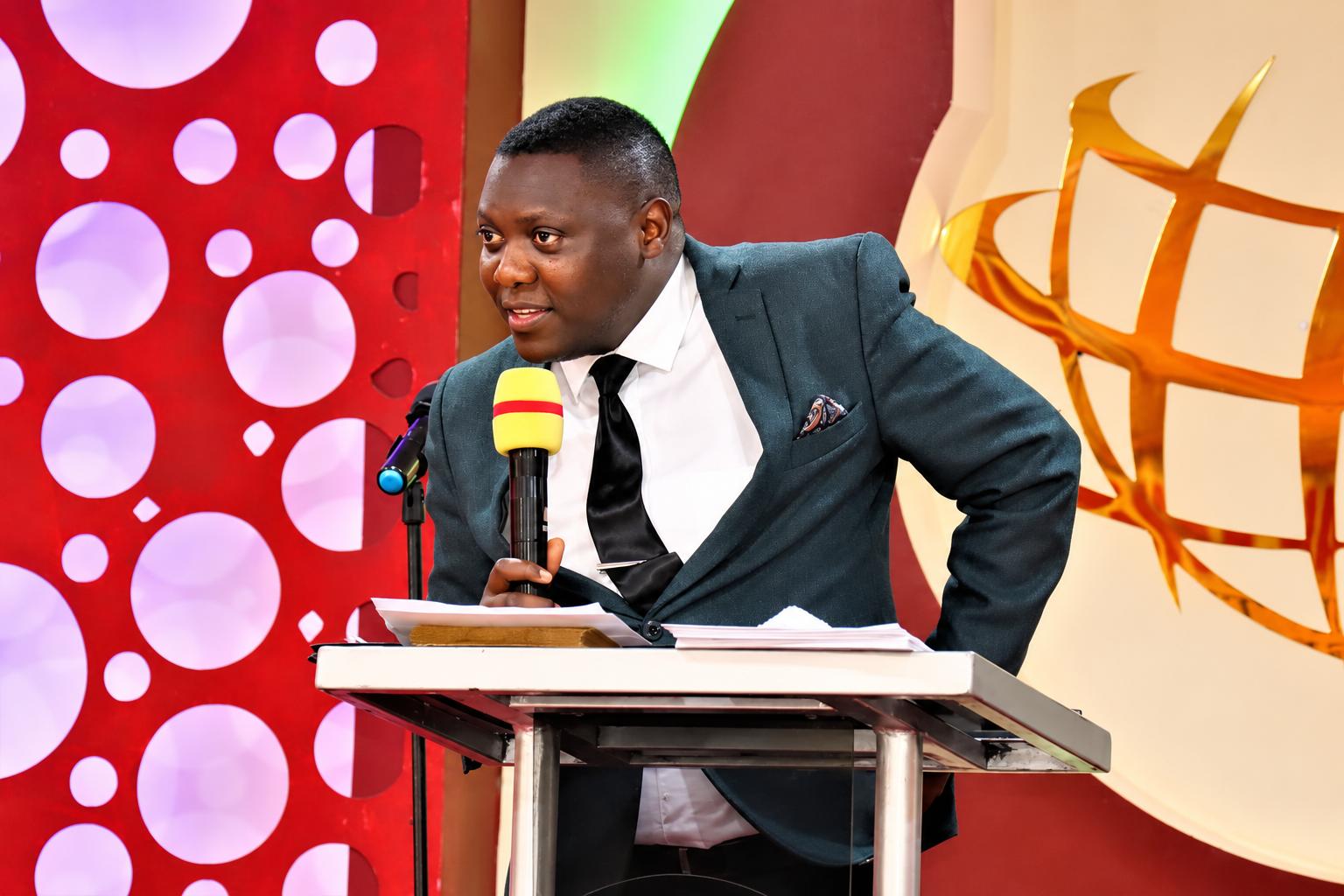 Apostle Ronald Asava Kasule of jhcim preaching