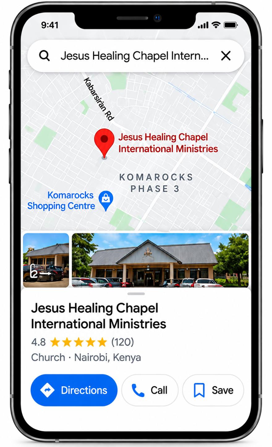JHCIM Direction on Google maps
